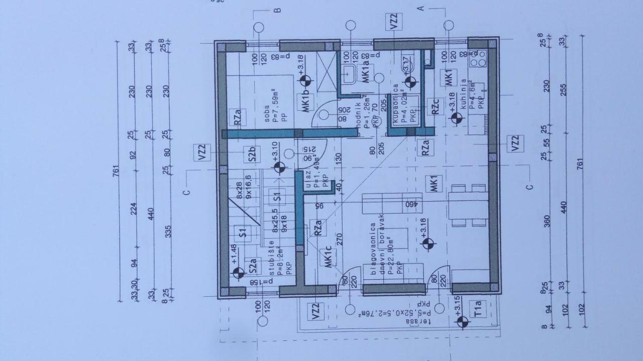 Apartmani Filip Zadar Diklo מראה חיצוני תמונה