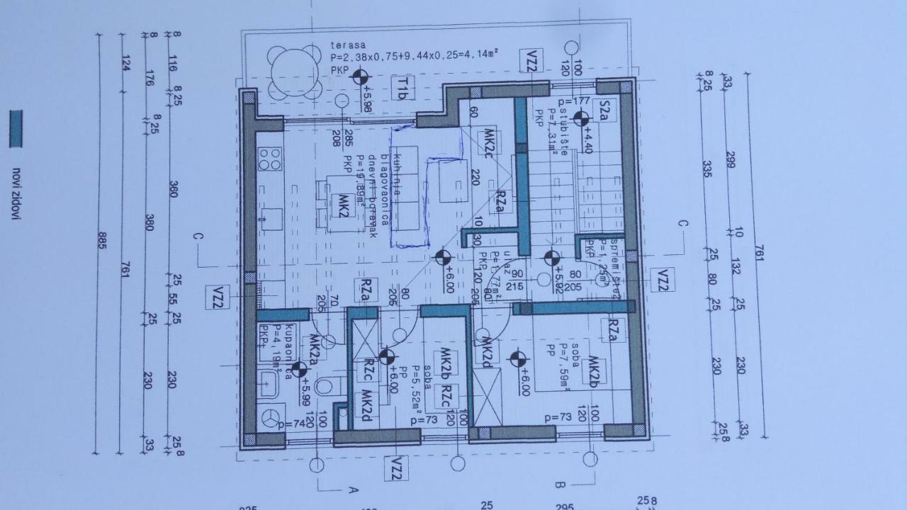 Apartmani Filip Zadar Diklo מראה חיצוני תמונה